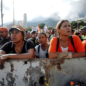 Comunas venezolanas enfrentando la crisis socioeconómica